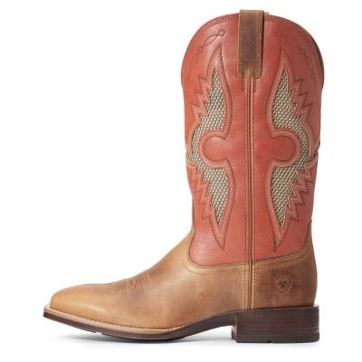 Ariat Solado VentTEK Kahverengi / Turuncu Western Csizma Erkek (30296-425)